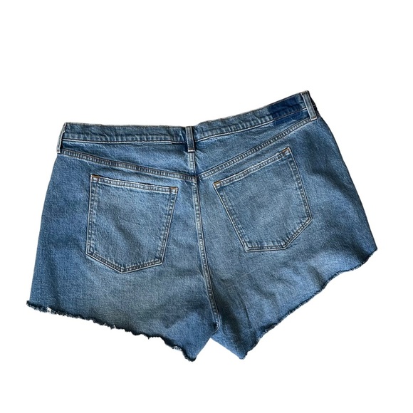 Abercrombie & Fitch Women’s The Mom Short High Rise Denim Size 35/20 - Picture 7 of 7